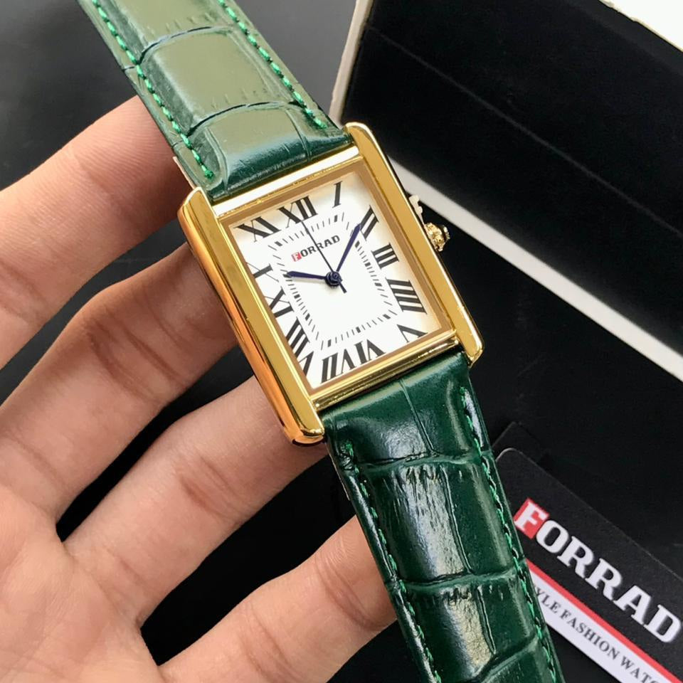 Forred |Leather Strap|Buckle Lock|Mens Watch - Jewelsoftime