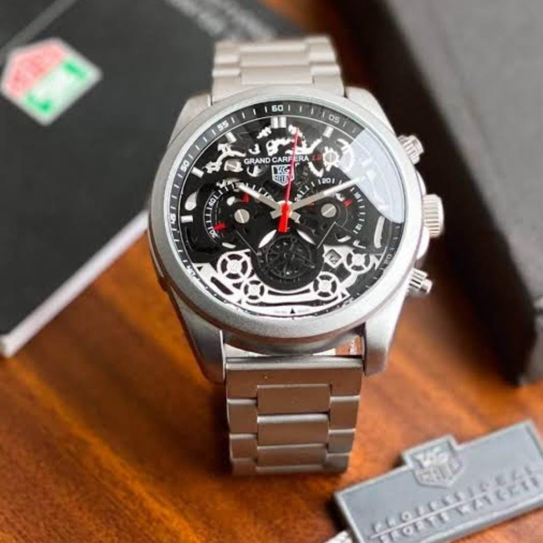 TAGHOUR CR7 Chronograph Men's Watch – Premium Quality, 615g Heavy-Duty Design - Jewelsoftime