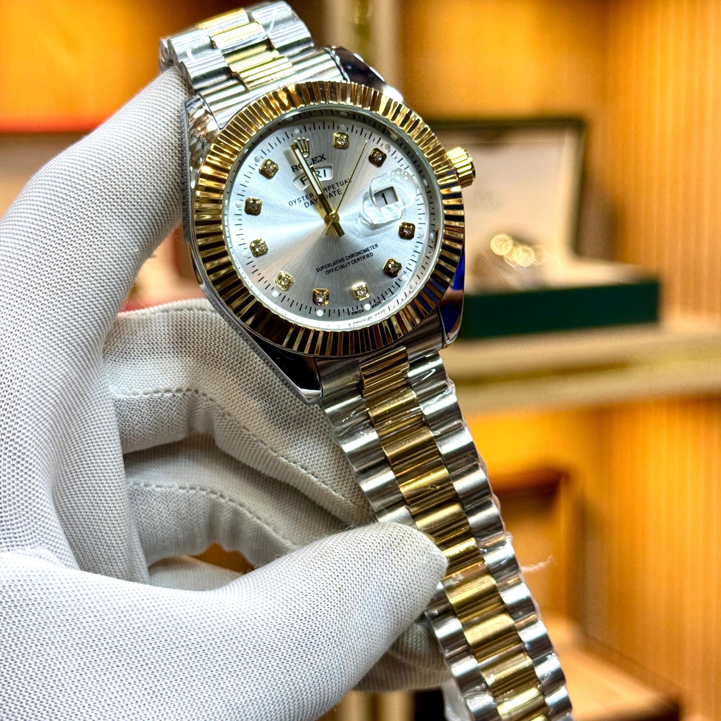ROLEX Quartz movement Date/Day working - Jewelsoftime