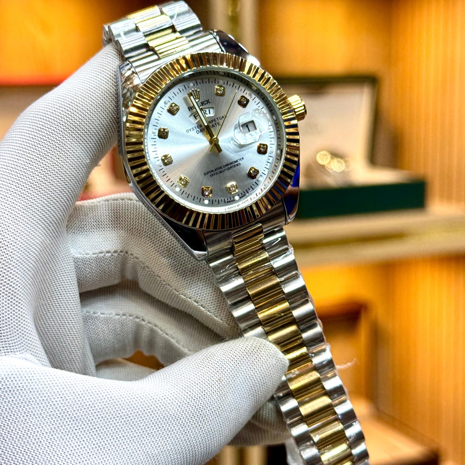 ROLEX Quartz movement Date/Day working - Jewelsoftime