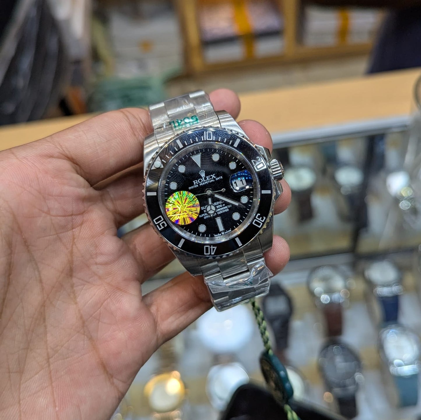 Rolex Submariner Automatic Green Dial Men's Luxury Watch - Jewelsoftime