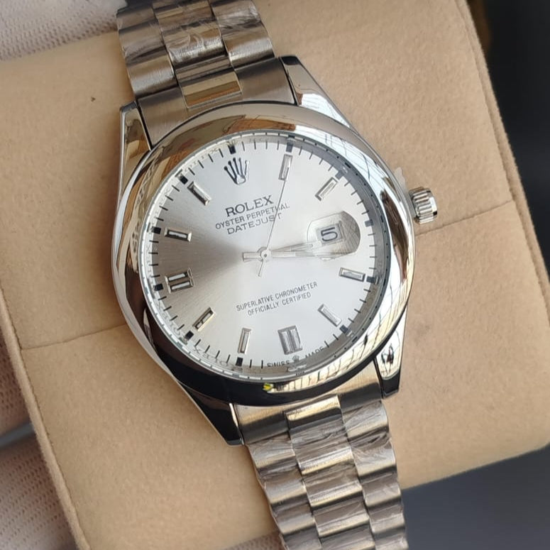 ROLEX OYSTER PERPETUAL DATEJUST MEN'S WATCH - Jewelsoftime