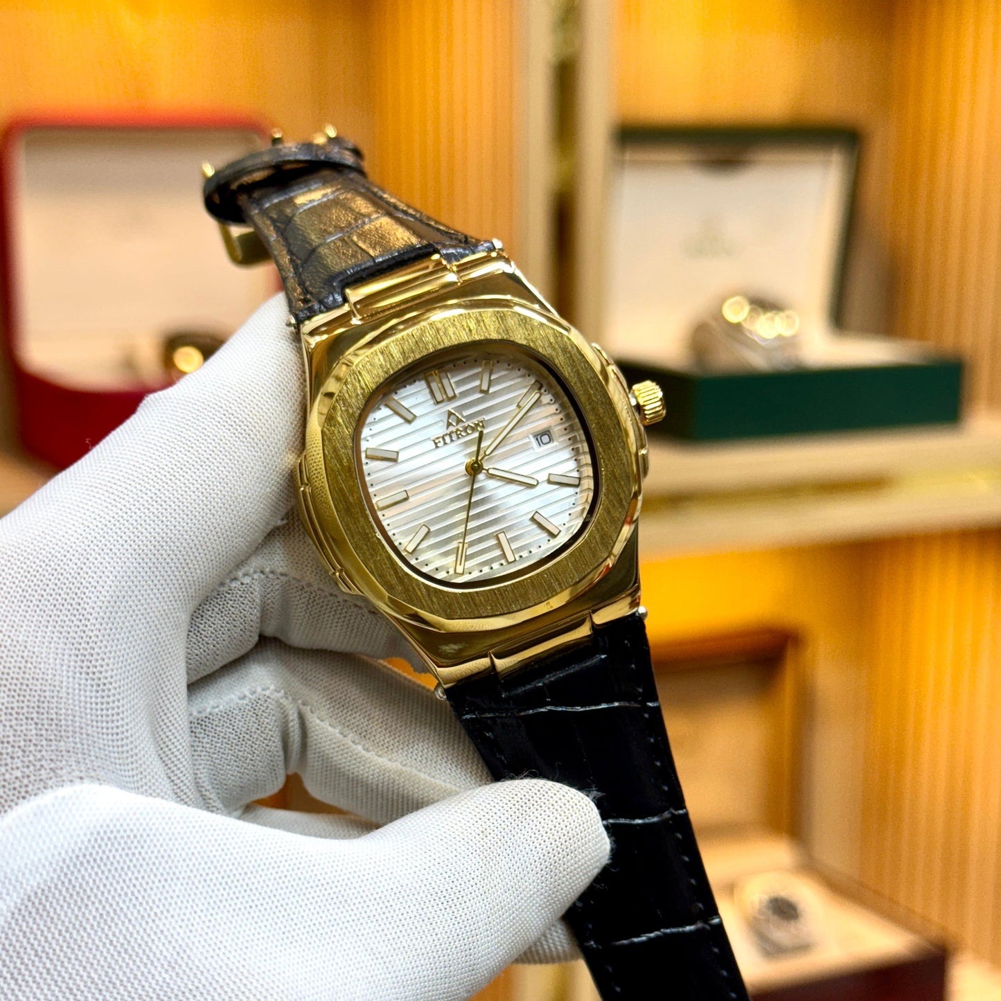 FITRON (orignal) Quartz movement Date working - Jewelsoftime