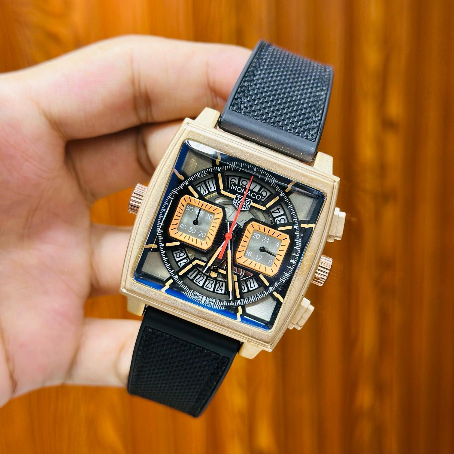 TAG HEUER MONACO CHRONOGRAPH MEN'S WATCH - Jewelsoftime