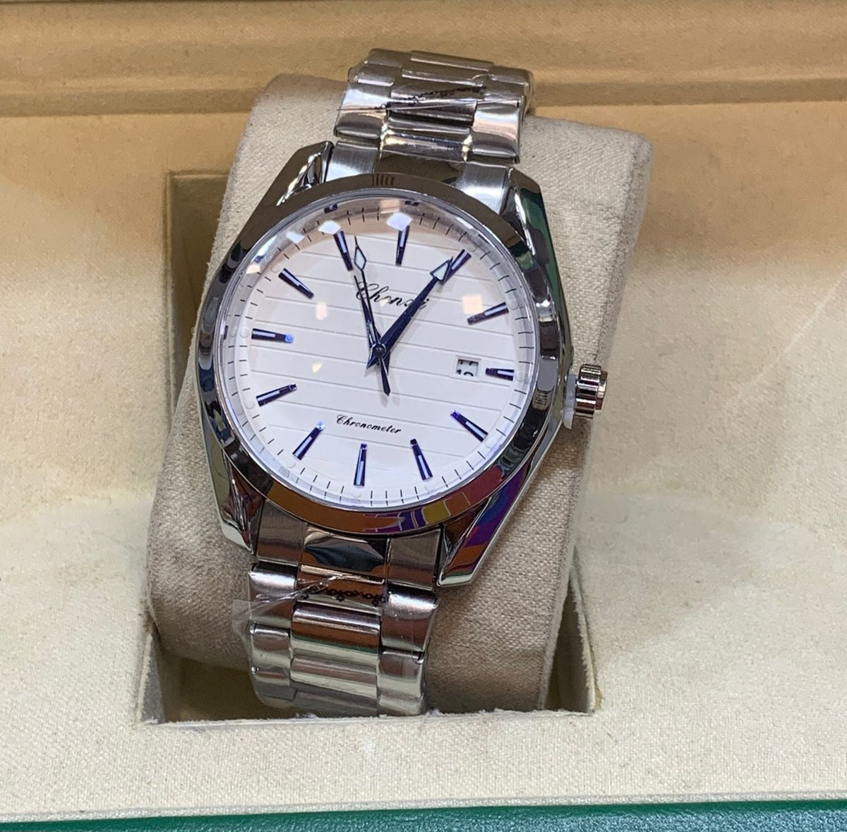 Chenxi Men’s Watch Quartz Movement Stainless Steel Butterfly Master Lock - Jewelsoftime