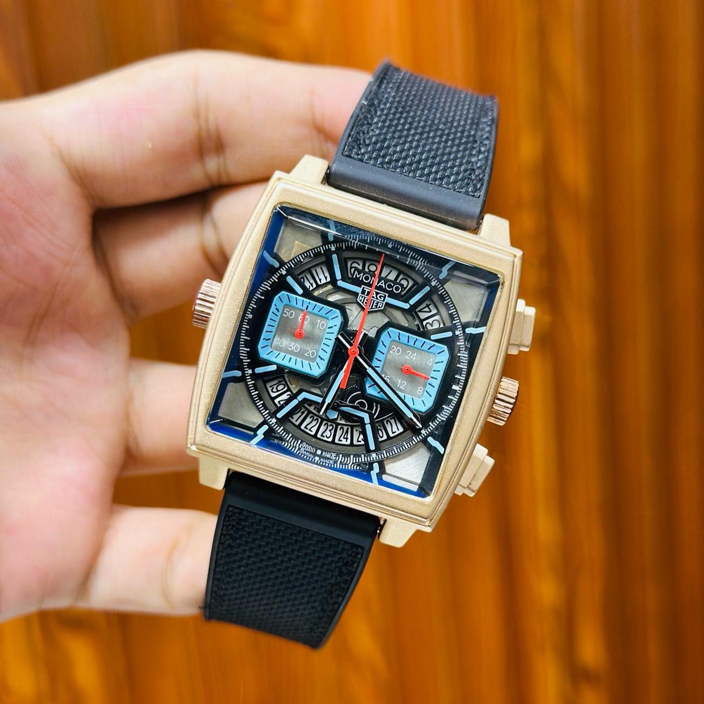 TAG HEUER MONACO CHRONOGRAPH MEN'S WATCH - Jewelsoftime