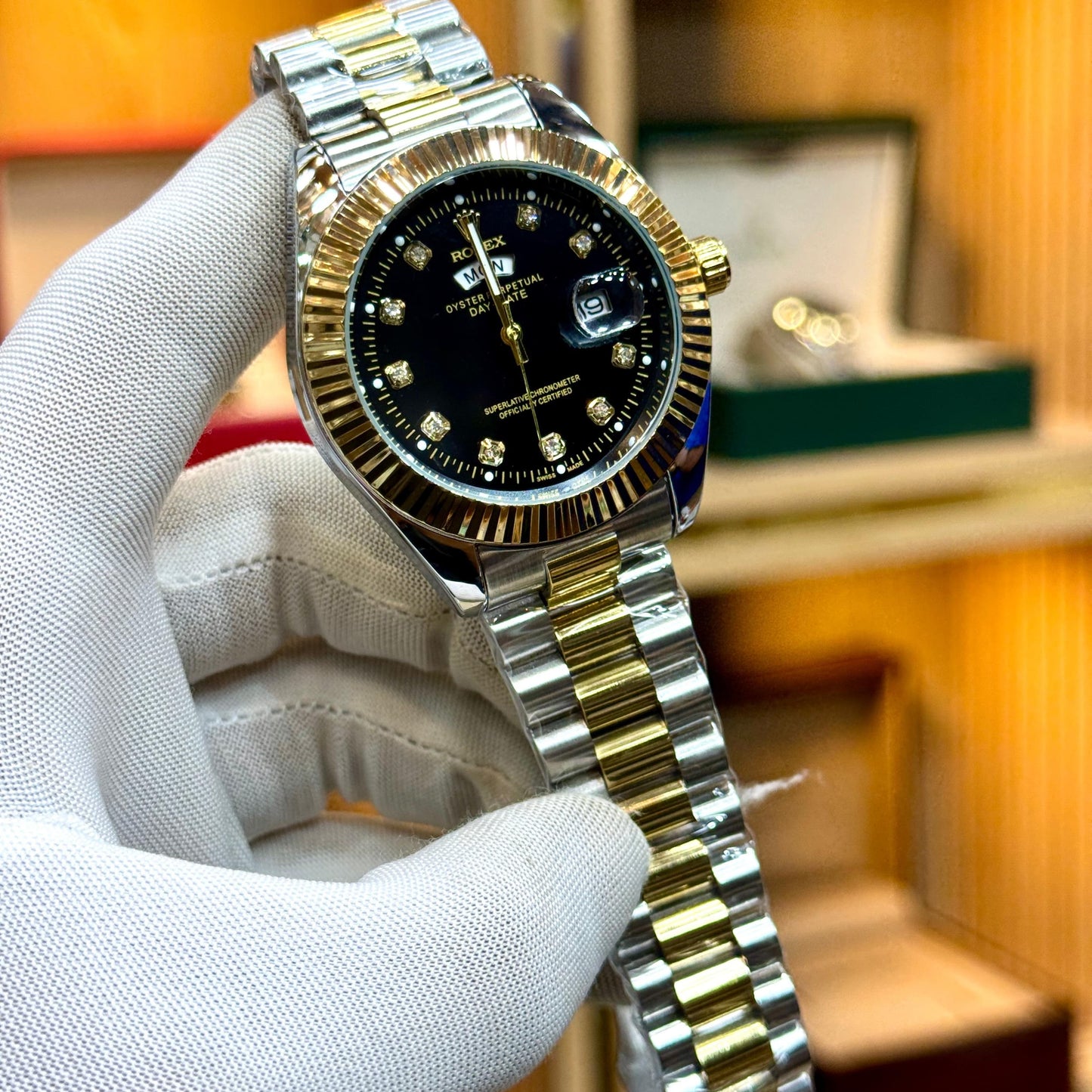 ROLEX Quartz movement Date/Day working - Jewelsoftime