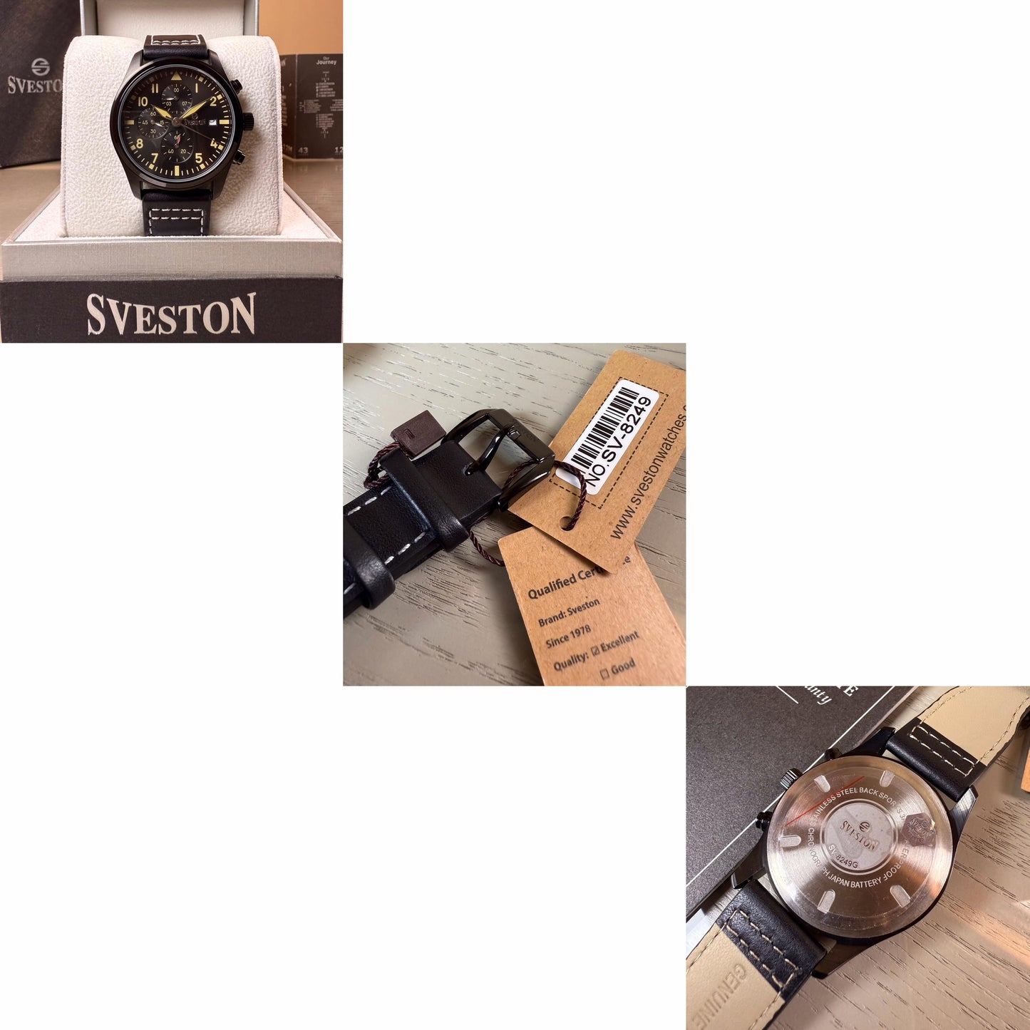SVESTON MULTIFUNCTIONAL SV-8249 MEN'S WATCH - Jewelsoftime