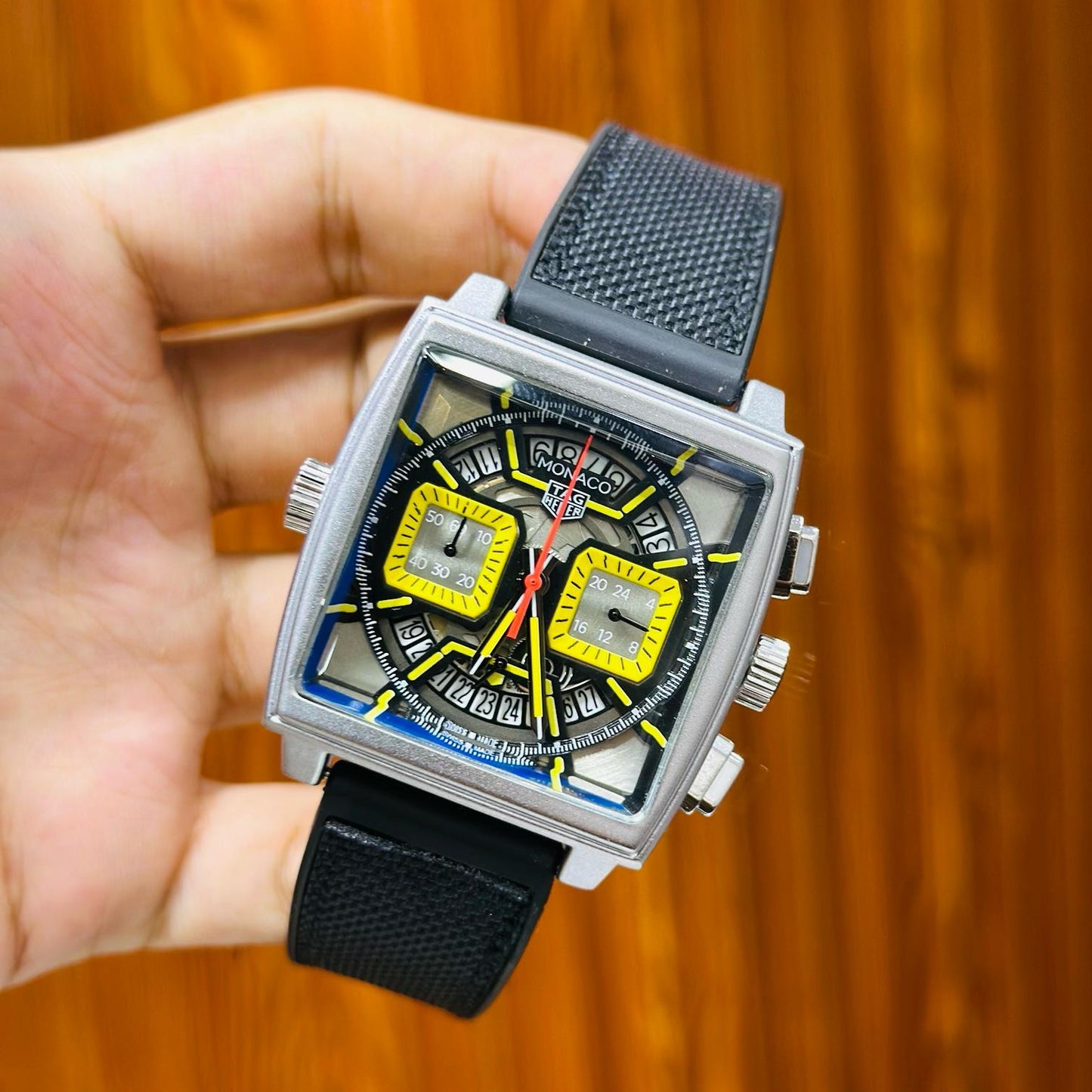 TAG HEUER MONACO CHRONOGRAPH MEN'S WATCH - Jewelsoftime