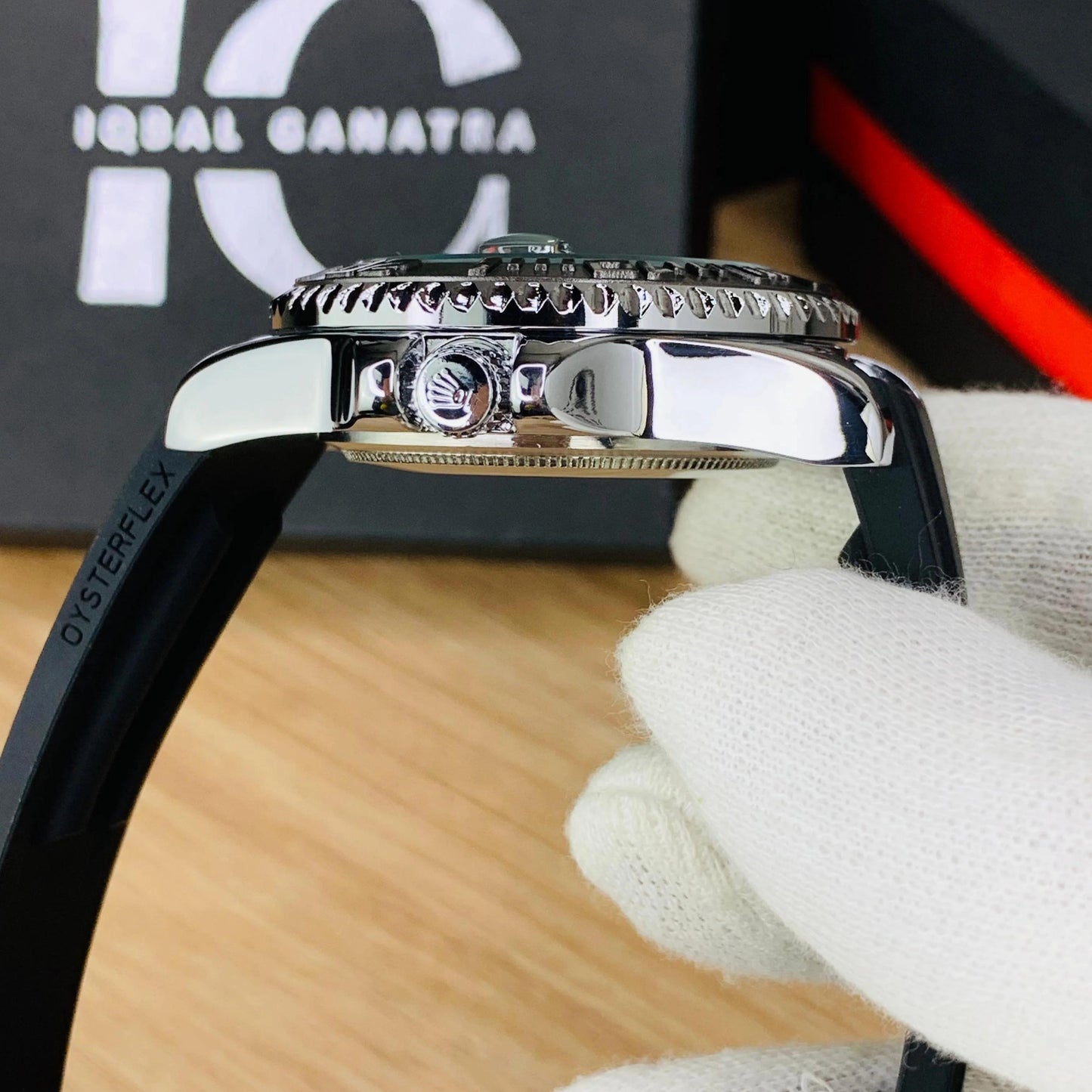 ROLEX MEN'S WATCH DATEJUST WITH RUBBER STRAP - Jewelsoftime