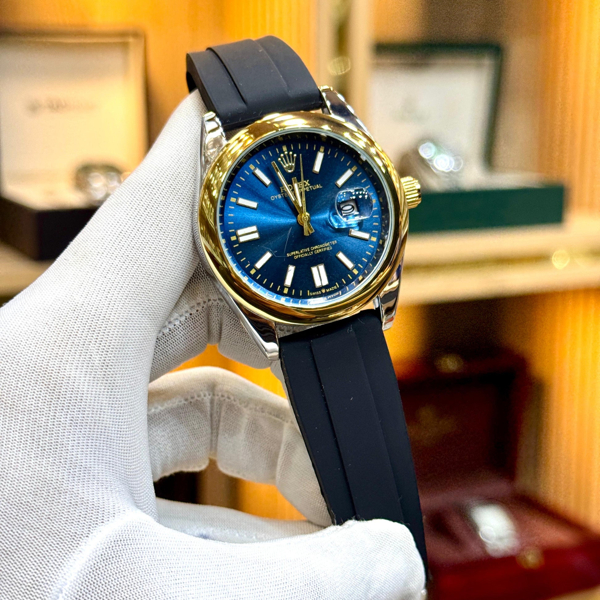 ROLEX QUARTZ COLLECTION MEN'S WATCH - Jewelsoftime