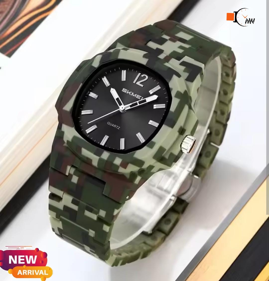 SKMEI ORIGINAL LIGHTWEIGHT MEN'S WATCH –  PLASTIC FIBER STRAP - Jewelsoftime