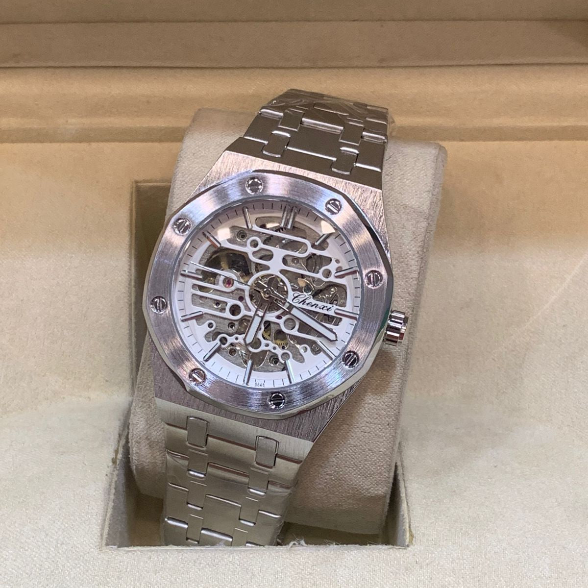 CHENXI MEN'S-WATCH – Automatic Movement Stainless Steel - Jewelsoftime