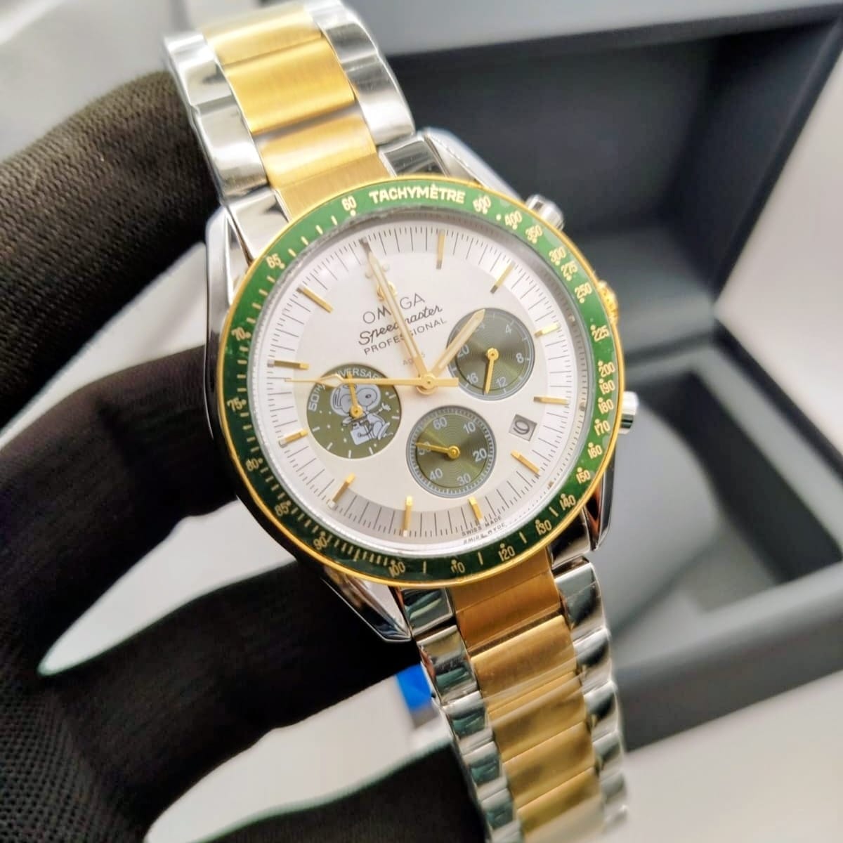 OMEGA-Speedmaster-Snoopy men's watch - Jewelsoftime