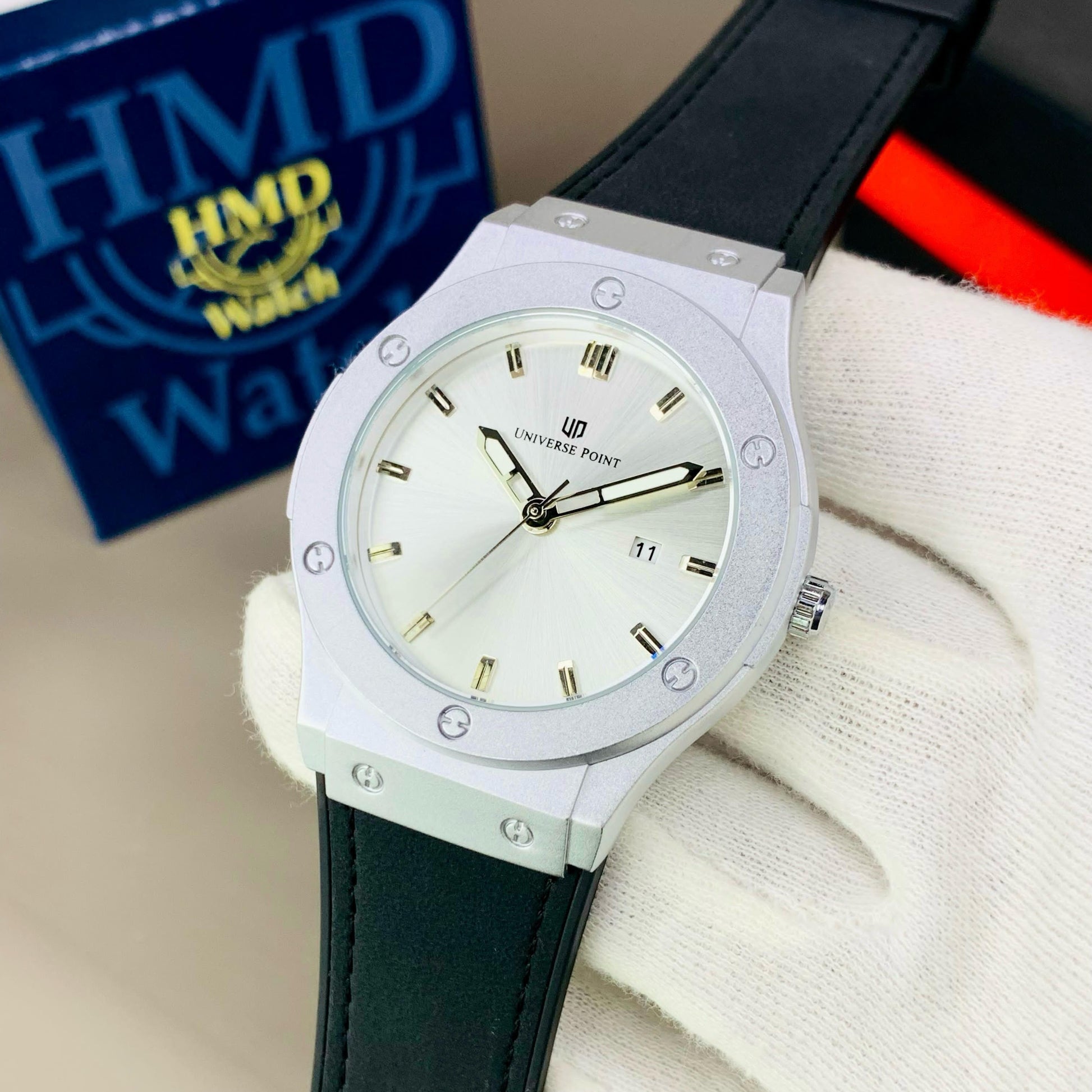 UNIVERSE POINT DATE WORKING MEN WATCH - Jewelsoftime