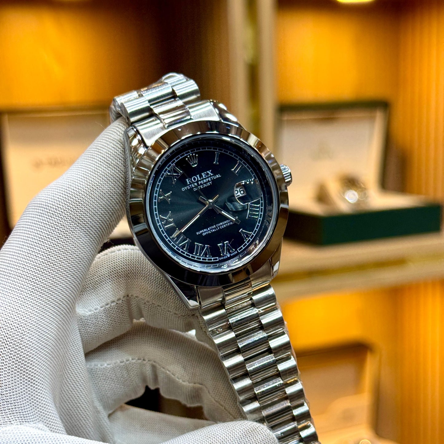 ROLEX QUARTZ MOVEMENT MEN'S WATCH - Jewelsoftime