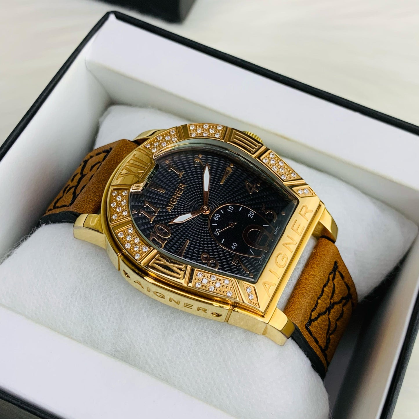 AIGNER MEN'S WATCH — JAPAN MACHINE - Jewelsoftime